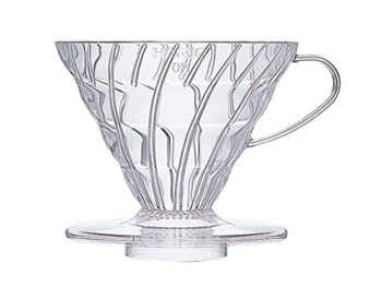 Coador Hario V60 Acrílico Acrílico Tamanho 02