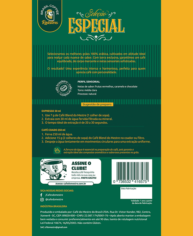 Café Especial do Mestre 1Kg - Imagem 4